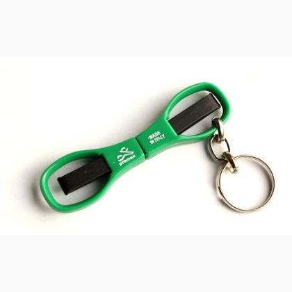 Folding scissors with keyring - Green