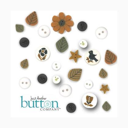 Chalkwork Pumpkins Button Pack (w/free pattern)