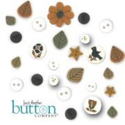 Chalkwork Pumpkins Button Pack (w/free pattern)