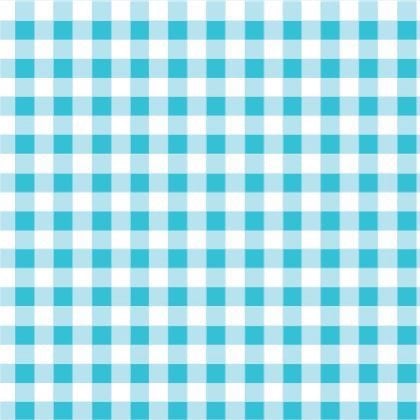 Couture Checked Turquoise