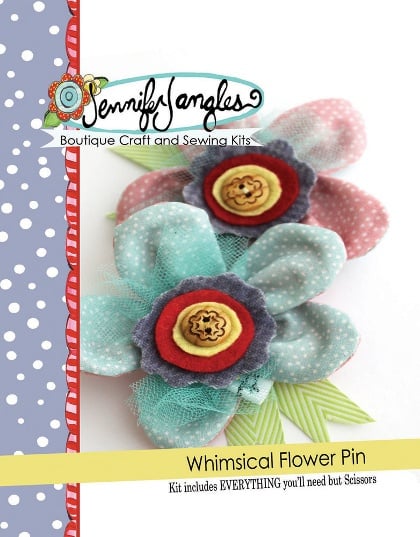 Whimsical Flower Pin Kit
