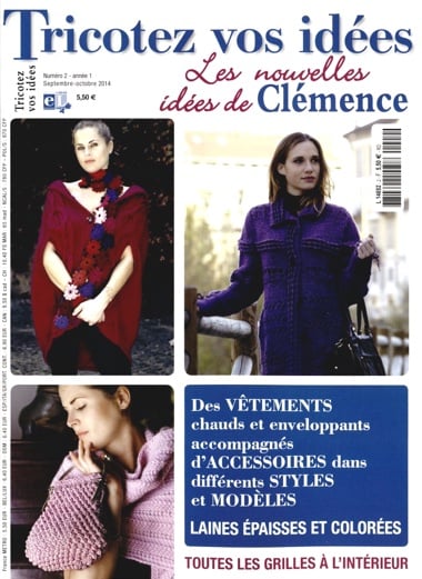 Tricotez vos idées n°2 - Nouvelles idées de Clemence