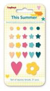 Enamel Epoxy Stickers - This Summer
