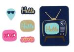 Sizzix Thinlits Die Set 7PK - Retro TV