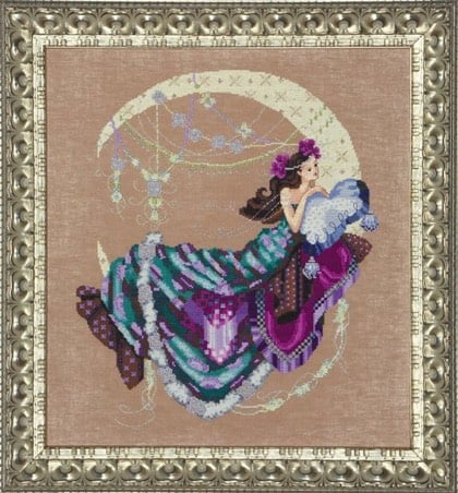 COMPLETE XSTITCH KIT MATERIALS /"GYPSY MERMAID MD126/" by Mirabilia
