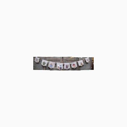 Birdhouse Garland & Alphabet