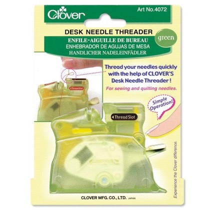 Desk Needle Threader - Green
