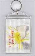 Rectangular keychain