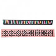 Sizzix Thinlits Die Set 2PK - Tribal Borders