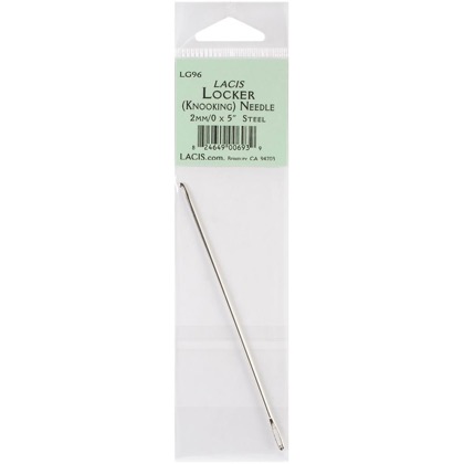 Aiguille pour crochet en acier - 12 cm x 2 mm