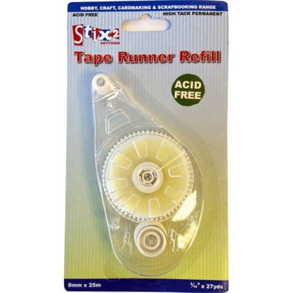 Tape Runner Refill for tape pen From Stix2 - Glues and Adhesives