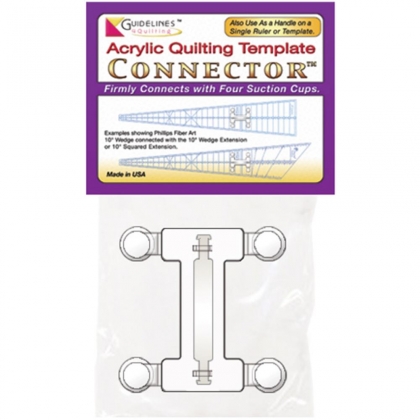 Patchwork Connector Template Connector From Guidelines4quilting - Quilting Accessories ...