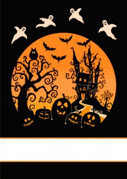 Kitchen towel - Ghost
