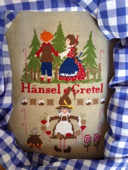 Hansel e Gretel de Lilli Violette - Grilles Point de Croix - Grilles ...