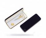 Stork Scissors and Thimble - Oro Collection - 9 cm