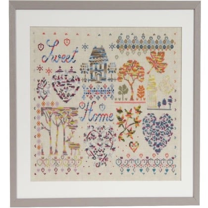Coloris cross-stitch booklet - Sweet Home