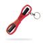 Folding scissors with keyring - Red