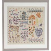 Coloris cross-stitch booklet - Sweet Home