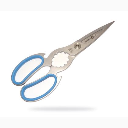 Rubber-coated kitchen shears - 20 cm