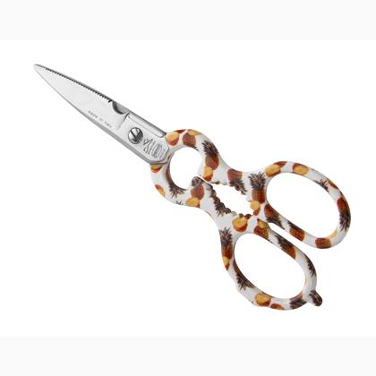 Decorated kitchen Scissors - Pineapples