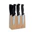 Rib-eye steak knives block