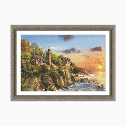 Sunset At Craggy Point
