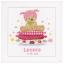 Birthsampler - Bear on Pillow