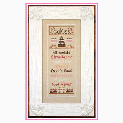 Cake Menu From Country Cottage Needleworks Cross Stitch Charts