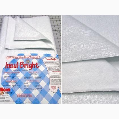 Insul-Bright Insulated Lining 36 x 45 Inches - 2 Packs — Grand River Art  Supply