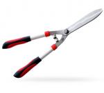 Shears for bushes with wavy blade