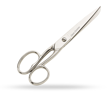 Customized scissors Sartina 18 cm. - Eco leather pack