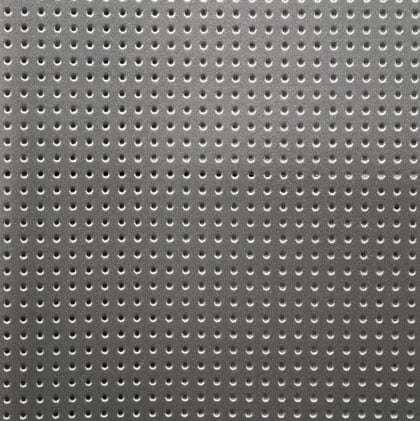 Vinylic perforated lacquer support - Silver