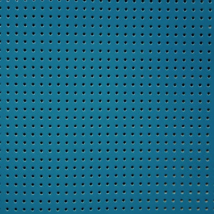 Vinylic perforated lacquer support - Blue