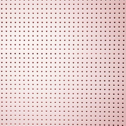 Vinylic perforated lacquer support - Pink
