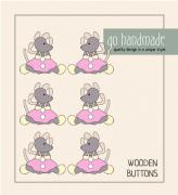 Ella - Wooden Buttons