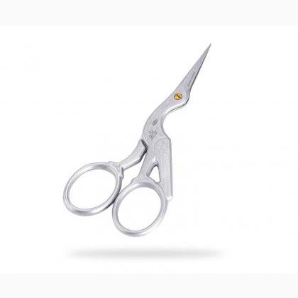 Customized scissors Stork 9 cm. - Eco-friendly leather pack
