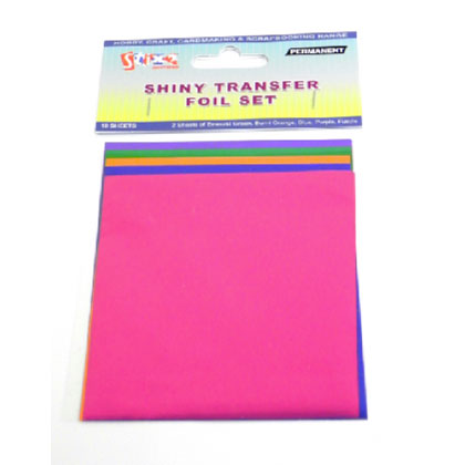 Transfer Foils - Shiny Tones