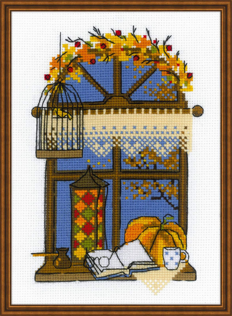 Wreath with Blue Spruce From RIOLIS - Other Collections - Cross-Stitch Kits  Kits - Casa Cenina