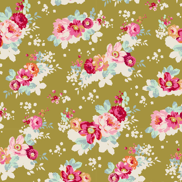 Flowercloud Olive From Tone Finnanger Tilda Tilda Casa Cenina