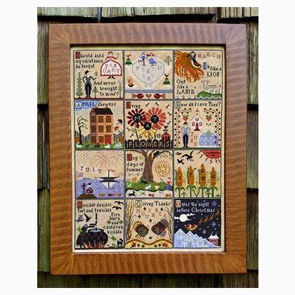 Chincoteague Carriage House Samplings Cross Stitch Pattern