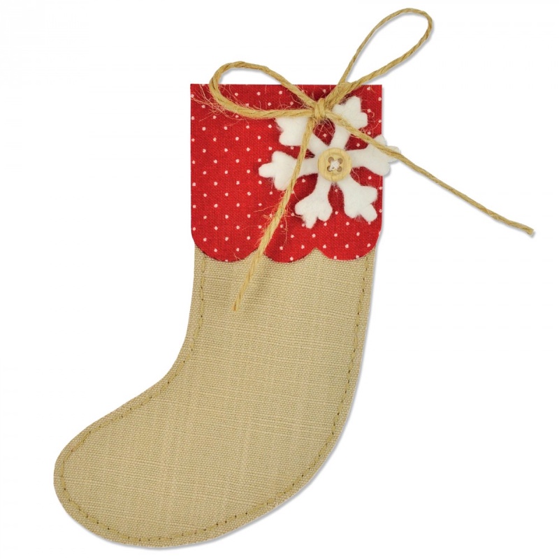 Sizzix Bigz Die - Christmas Stocking From Ellison - Sizzix