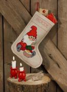 Elf with rice pudding Stocking