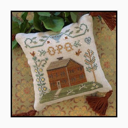 Little House ABC Samplers 6 -Little House OPQ
