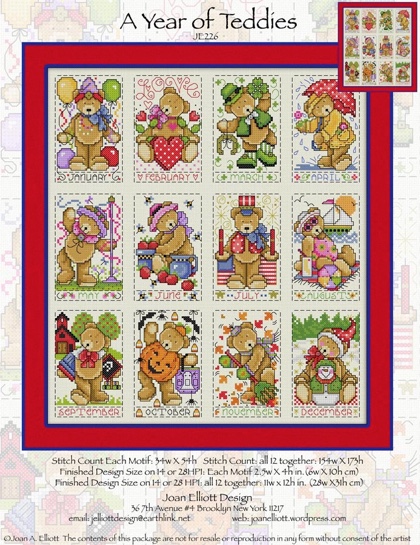 Joan Elliott Cross Stitch Charts