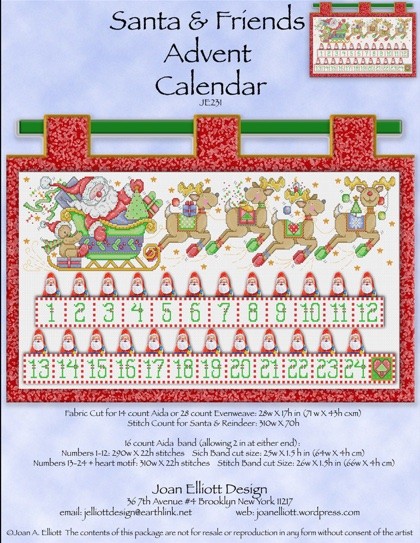 Santa & Friends Advent Calendar