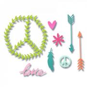 Sizzix Thinlits Die Set 8PK - Festival
