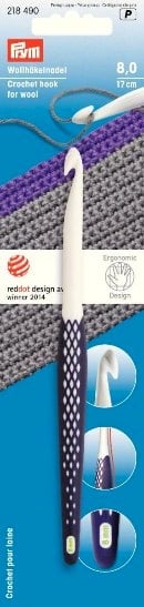 Prym Ergonomics Crochet Hook - L, 8 mm