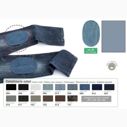 Iron-on jeans patches - Stone-washed grey