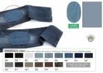 Iron-on jeans patches - Stone-washed grey