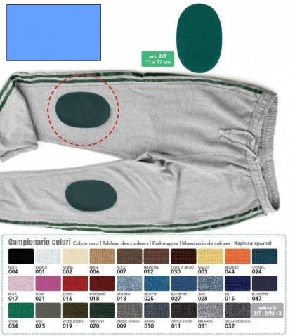 Iron-on patches Olimpic - Light blue